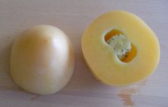 Pepino melon inside and out